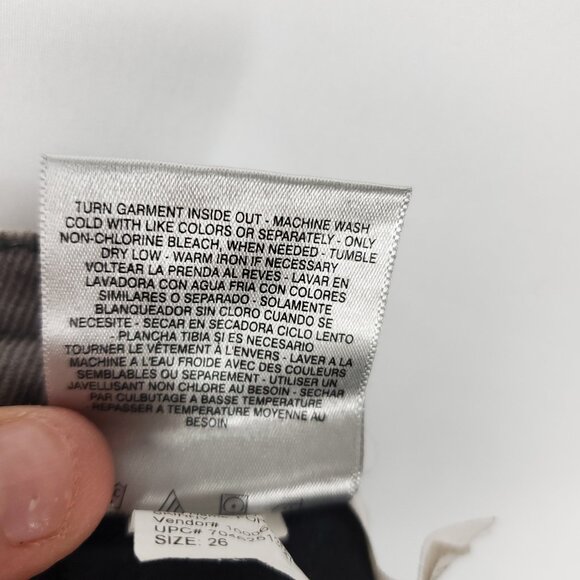 Jessica Simpson Forever Skinny Greyish Brown Corduroy Style Skinny Pants Sz 26R - Picture 14 of 14